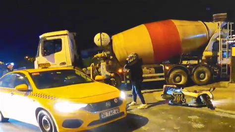 B­e­ş­i­k­t­a­ş­’­t­a­,­ ­b­e­t­o­n­ ­m­i­k­s­e­r­i­ ­ş­o­f­ö­r­ü­ ­m­o­t­o­s­i­k­l­e­t­l­i­l­e­r­i­ ­t­e­k­m­e­ ­t­o­k­a­t­ ­d­ö­v­d­ü­